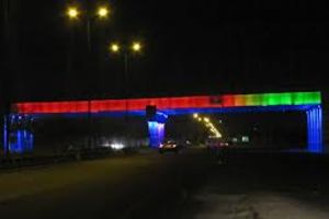 سقوط پل عابر در جاده خاوران+ترافیک 7 کیلومتری
