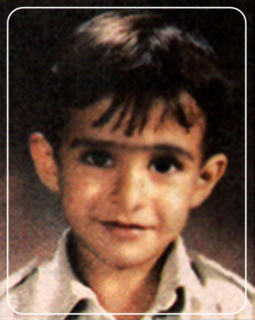 کودکی محسن یگانه / عکس