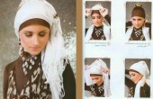 آموزش تصویری بستن شال و روسری