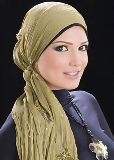 آموزش تصویری بستن شال و روسری