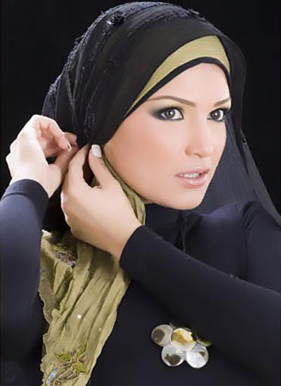 آموزش تصویری بستن شال و روسری