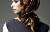 12 مدل بستن شال و روسری