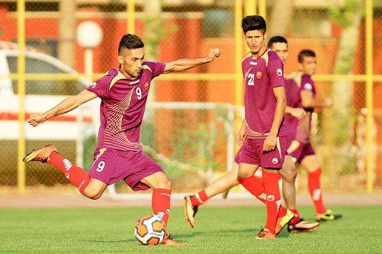 بازيكن پرسپوليس خالكوبي&zwnj;اش را لو داد/عكس