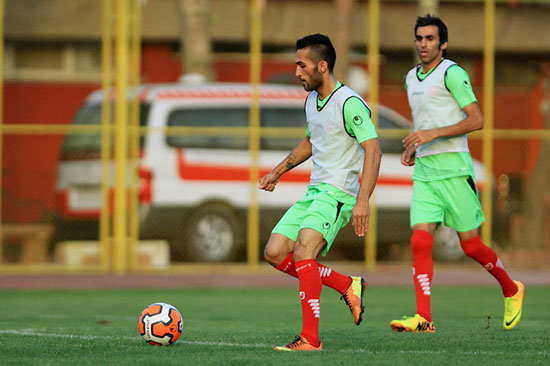بازيكن پرسپوليس خالكوبي&zwnj;اش را لو داد/عكس