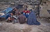 پاتوق معتادان در محله دروازه غار تهران / عکس