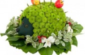 گل آرایی به شکل حیوانات