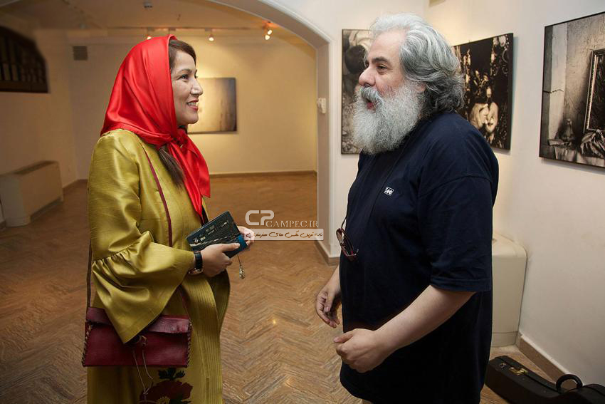 جدید ترین عکس های بازیگران در پشت صحنه تئاتر ترانه های قدیمی (2)