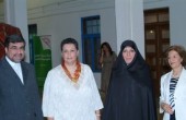 علی جنتی و همسرش در یک ضیافت خارجی / عکس