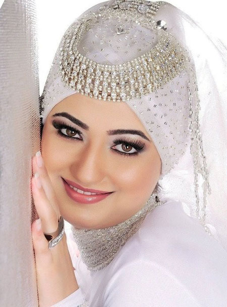 مدل جدید تور عروس محجبه و باحجاب