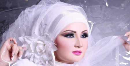 مدل جدید تور عروس محجبه و باحجاب