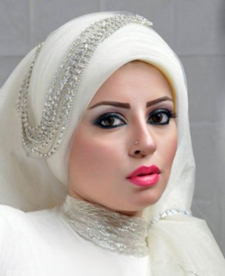 مدل جدید تور عروس محجبه و باحجاب