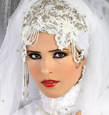 مدل جدید تور عروس محجبه و باحجاب