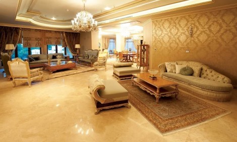 خانه رویایی علی دایی و کریم باقری در تهران / عکس