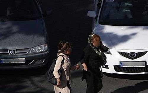 اوج بی حجابی در این مکان / عکس