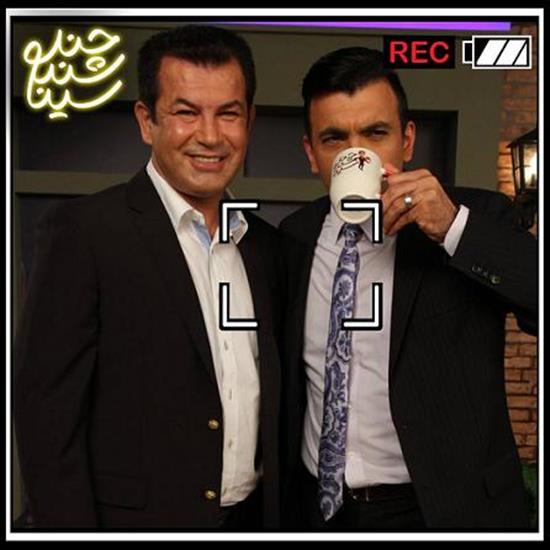حمید استیلی در شبکه فارسی وان / عکس