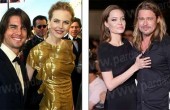مقایسه عشق نیکول کیدمن به تام کروز با آنجلینا جولی و برد پیت / عکس