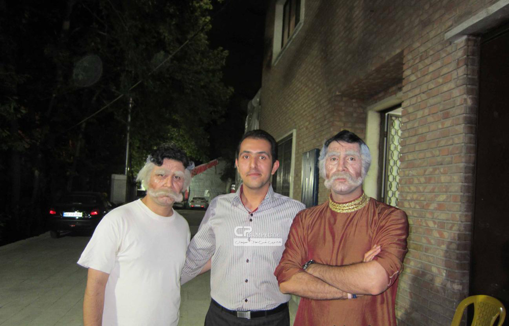 عکس های منتشر نشده از پشت صحنه سریال ها