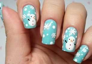طراحی ناخن ویژه شب یلدا و کریسمس
