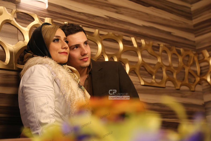 عکس های سالگرد ازدواج امیر کاظمی و همسرش