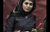 عکس بدون گریم آزاده زارعی بازیگر نقش باران