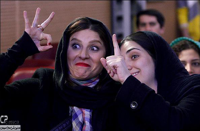 عکس های باران کوثری و سحر دولتشاهی در جشنواره فیلم فجر