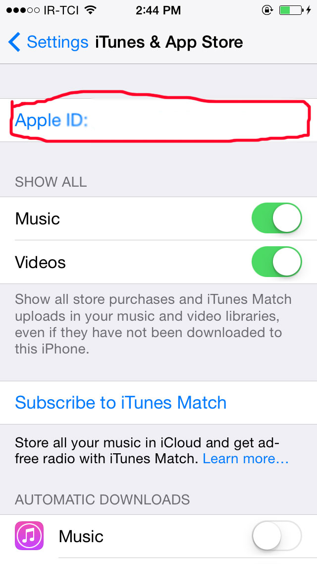 آموزش ساخت apple ID + عکس