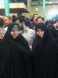 عکس همسر سید حسن خمینی در یکی از حوزه های انتخابیه