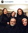خنده بازیگران زن در مراسم ختم پدر اکبر عبدی !