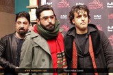 امیرحسین کریمی خواننده آکادمی در مراسم رونمایی از یک آلبوم