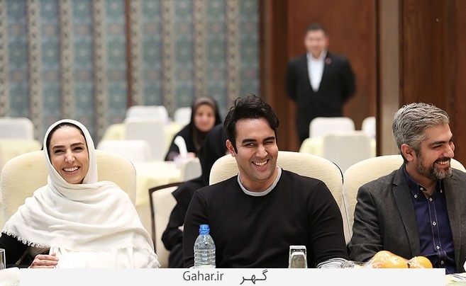 عکس چشمک پوریا پورسرخ در مراسم تقدیر از کیمیا