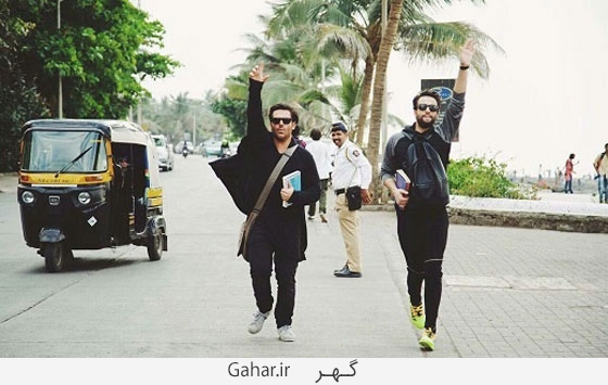 عکس جدید محمدرضا گلزار و بنیامین بهادری در سلام بمبئی