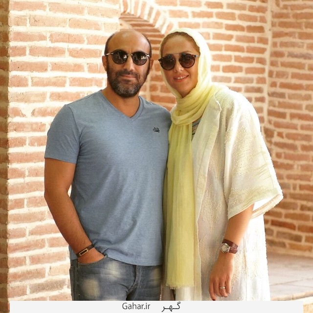جدیدترین عکس محسن تنابنده و همسرش روشنک گلپا