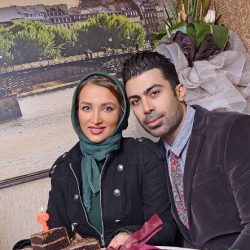 عکس روناک یونسی و همسرش در عروسی محسن مسلمان
