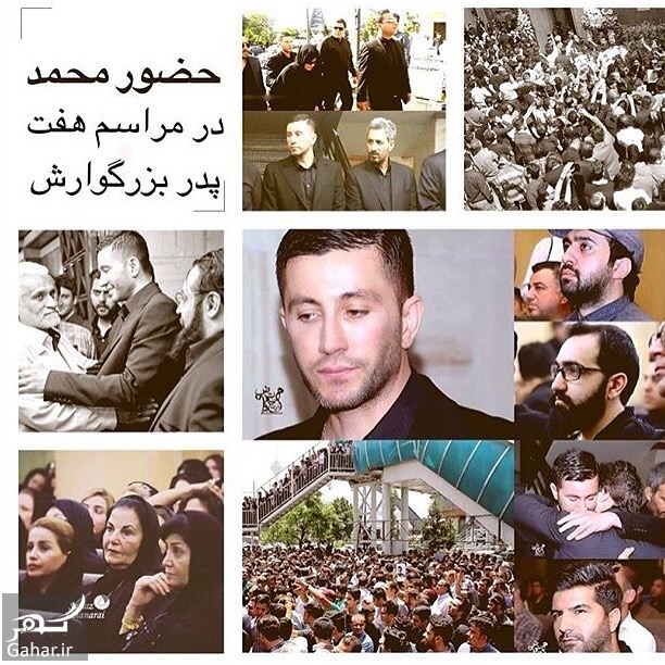 پیام تشکر پرمعنای محمد پسر حبیب از هنرمندان شجاع + عکس