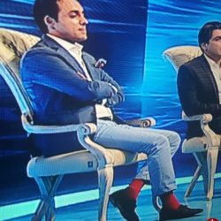 ماجرای جوراب قرمز امیرحسین رستمی در اولین قسمت ماه عسل 95