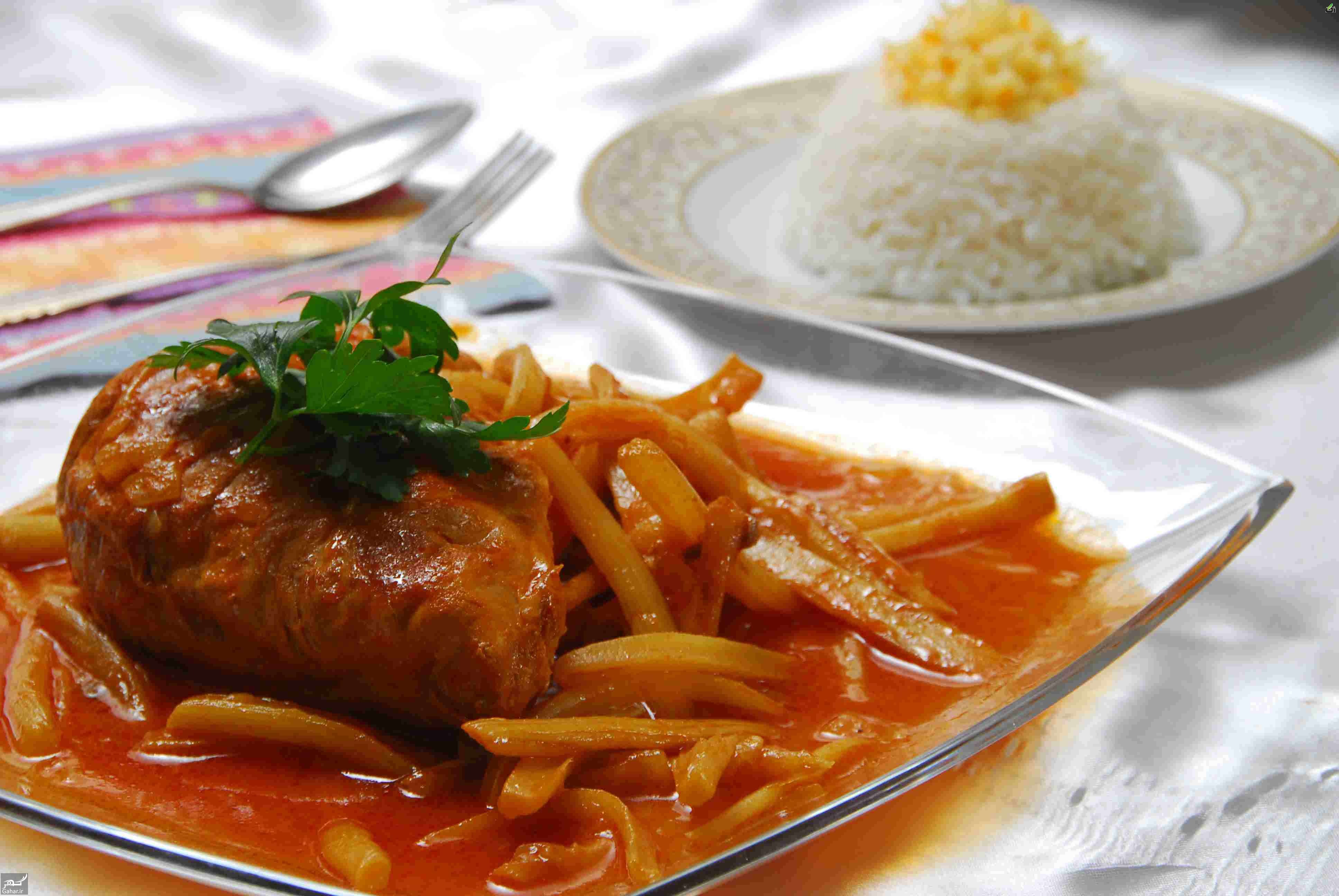 برای شام امشب خورش کنگر با قیمه درست کنید