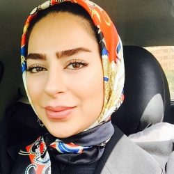 عکس جدید سمانه پاکدل با موهای پریشان