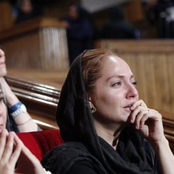 عکس های بازیگران در مراسم یادبود عباس کیارستمی