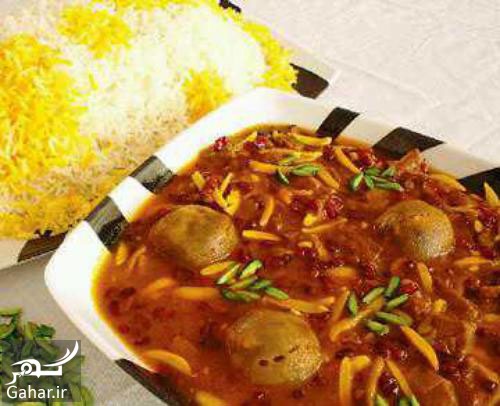 طرز تهیه خورش خلال کرمانشاهی