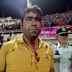 عکسهای درگیری خونین بین تماشاگران پرسپولیس و استقلال خوزستان