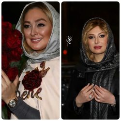 الهام حمیدی و نیوشا ضیغمی در اکران خصوصی فیلم “ما همه گناه کاریم”