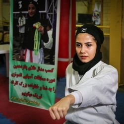 عکسهای سوپر لیگ کاراته بانوان