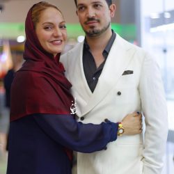 عکس های مهناز افشار و همسرش در اکران خصوصی «نهنگ عنبر»