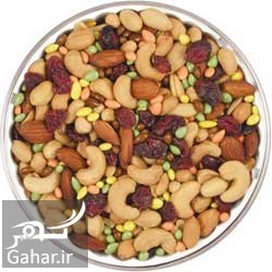 رهایی از چربی شکمی با خوردن انواع آجیل