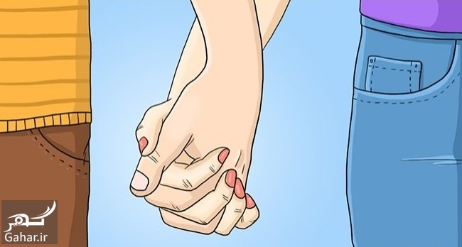 روانشناسی گرفتن دست همسر و میزان عشق آنها