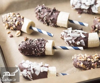طرز تهیه آیس موز شکلاتی