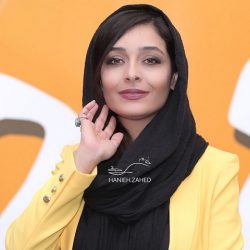 عكسهای جشن تولد ساره بيات با حضور رضا قوچان نژاد در حاشيه اكران فيلم زرد