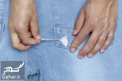 انواع روش های پاک کردن آدامس از روی لباس