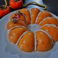 دستور تهیه کرم خرمالو / دسر شیک