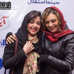 استایل متفاوت نازنین بیاتی و یکتا ناصر در اکران مردمی آینه بغل / تصاویر